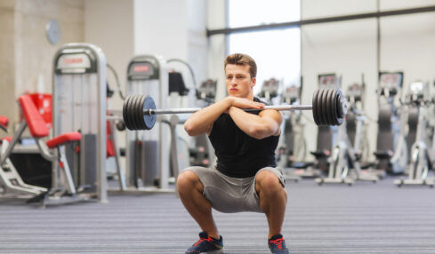 Front Squat pour muscler ses jambes