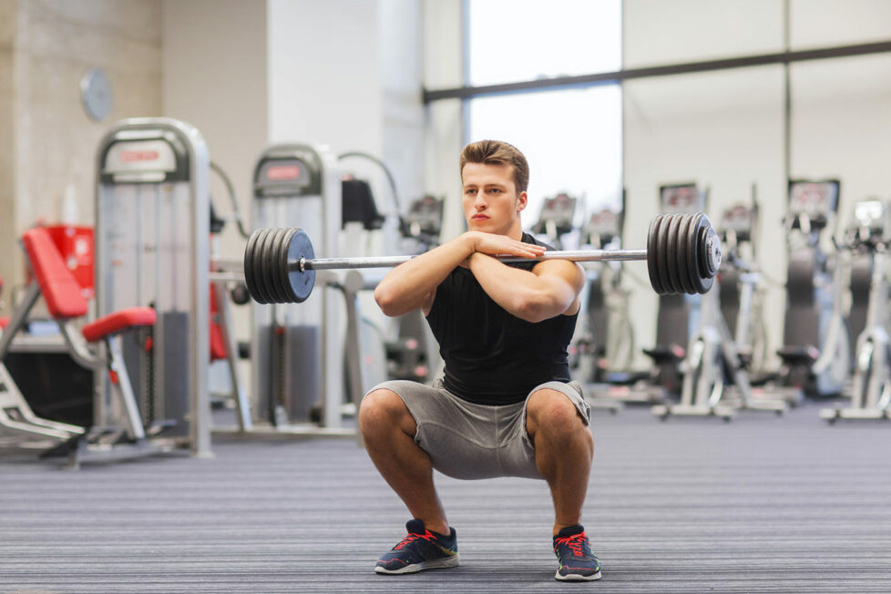 Front Squat pour muscler ses jambes